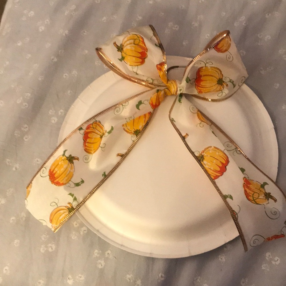 ⚡️FINAL PRICE⚡️ Handmade Pumpkin hair bow
